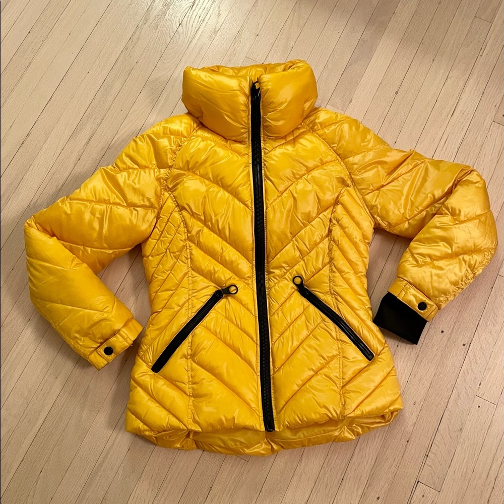 Puffer tailored winter jacket